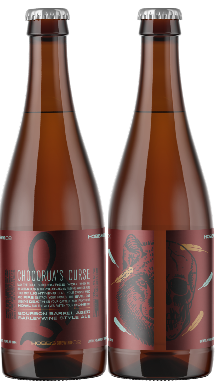 2024 Bourbon Barrel-Aged Chocorua's Curse Barleywine- Style Ale, 500ml
