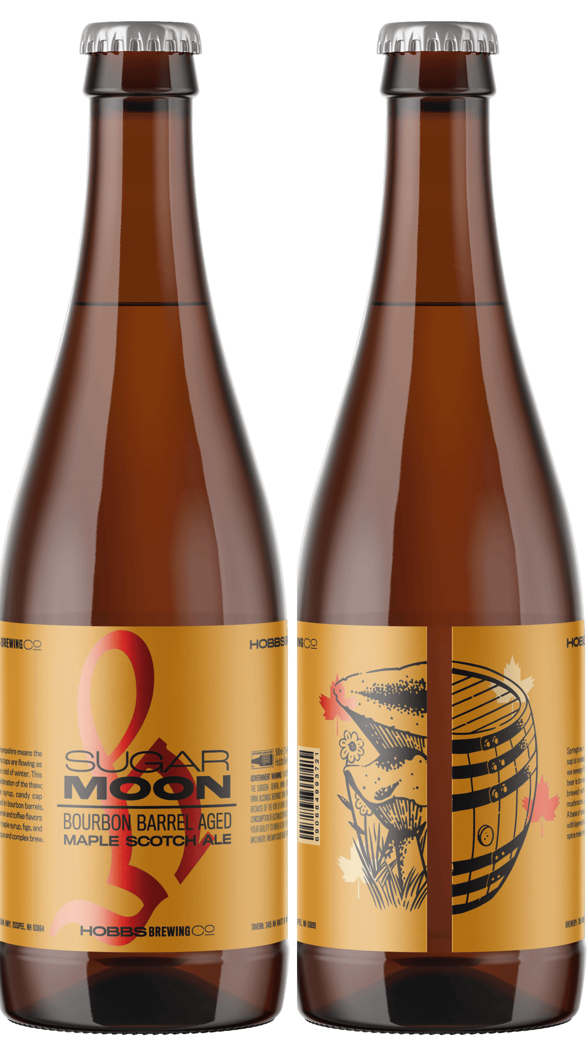 2024 Sugar Moon Bourbon Barrel-Aged Maple Wee Heavy, 500ml